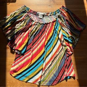 American Rag Flowy Colourful Top